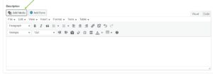 Add an image to your post